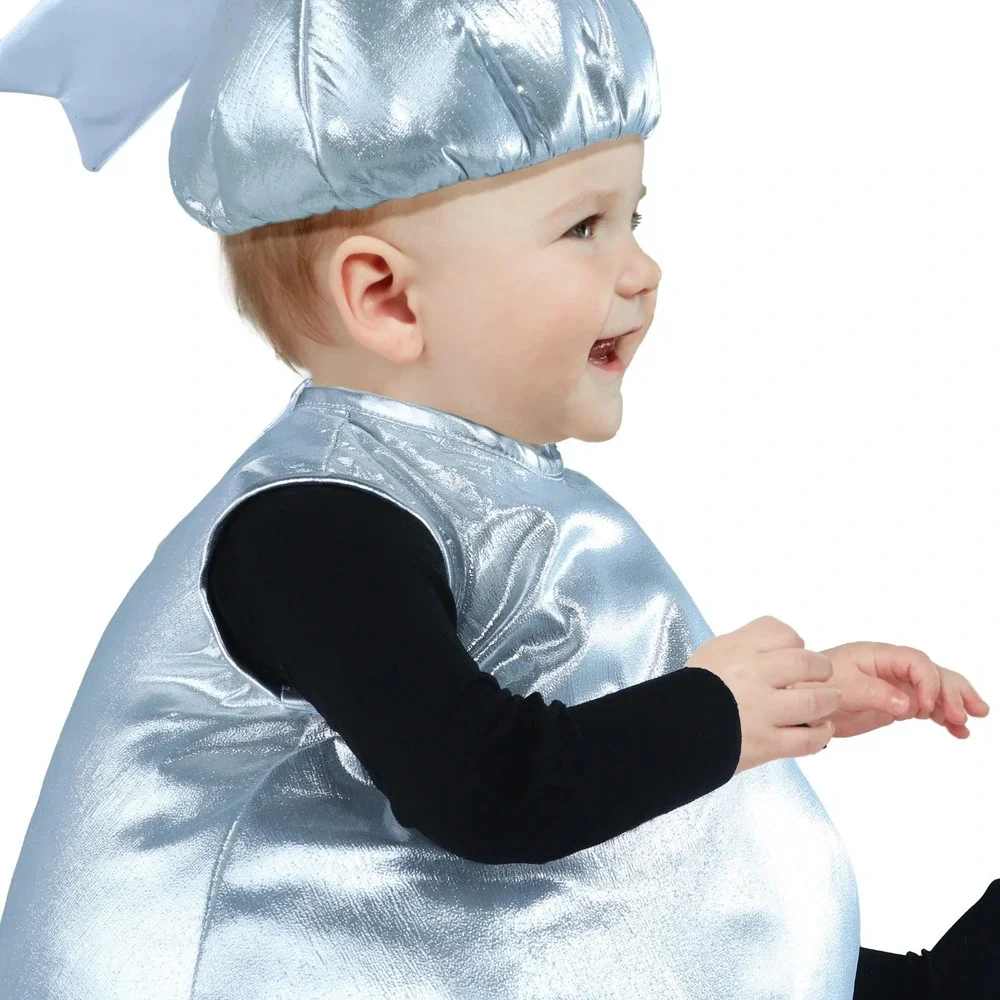 Toddler Boys & Girls Silver Hershey Kiss Tunic & Hat‎ Halloween Costume 2T